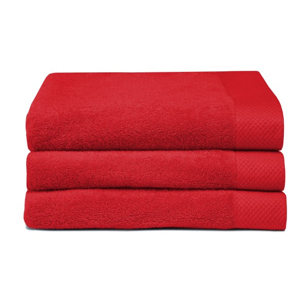 Wiskundig Prestatie Gemaakt van Seahorse Handdoek Pure rood - Handdoeken